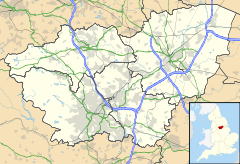 Oxspring is located in South Yorkshire