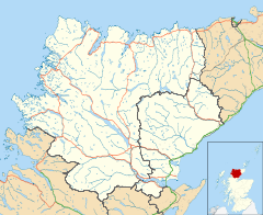 Nedd is located in Sutherland