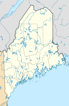 Oak Street School (Lewiston, Maine) is located in Maine