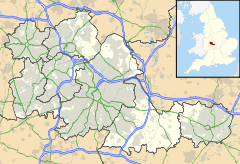 Halesowen is located in West Midlands (county)