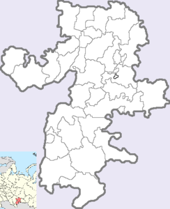 Chelyabinsk is located in Chelyabinsk Oblast