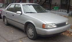 1988-1989 Hyundai Sonata GLS (Canada)