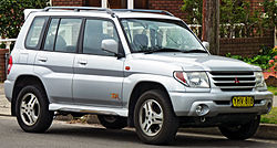 2001–2002 Mitsubishi Pajero iO (Australia)