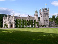 South front of Balmoral Castle
