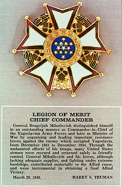 DražaLegion of Merit.jpg