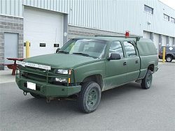 CF Land Forces Reserves Chevy Milcots truck