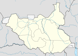 Fangak is located in South Sudan