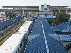 Tri-Rail and Metrorail transfer station.jpg
