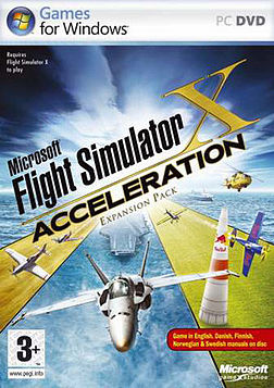 Flight Simulator X: Acceleration box shot