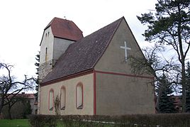 The church in Prenzdorf, Dahmetal