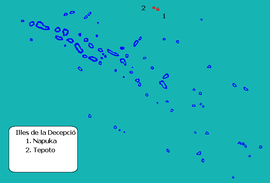 Localización de las islas de la Decepción en las Tuamotu.png