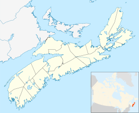 Crowell is located in Nova Scotia