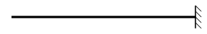 Cantilever beam (right supported).svg