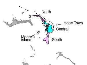 Districts of Abacos Islands