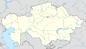 Cherkasskoe is located in Kazakhstan