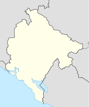 Podgorica is located in Montenegro