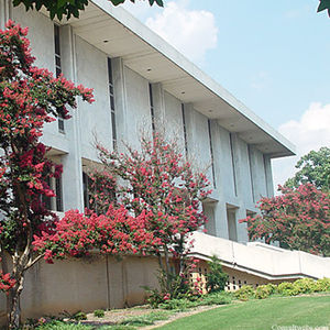Facade of the State Library of North Carolina