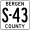 Bergen County Route S-43 NJ.svg