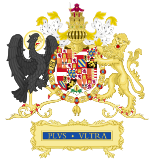 Full Ornamented Coat of Arms of Charles I of Spain (1520-1530).svg