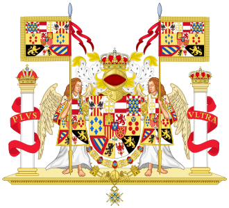 Full Ornamented Royal Coat of Arms of Spain (1931).svg