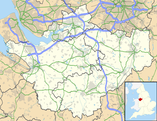 Civil parishes in Cheshire is located in Cheshire