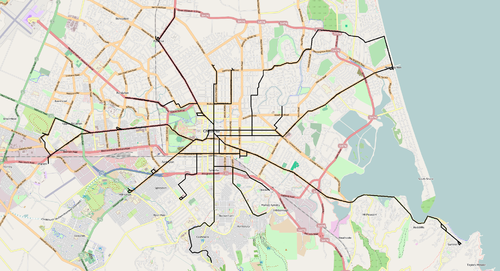 Christchurch CTB tramway route map.PNG