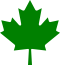Green Maple Leaf.svg