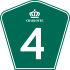 Charlotte Route 4 shield.svg