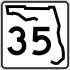 State Road 35 marker