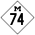 M-74 marker