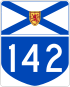 Highway 142 shield
