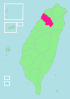 Taiwan ROC political division map Hsinchu City (propose).svg