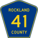 Rockland County Route 41 NY.svg