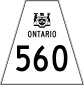 Highway 560 shield